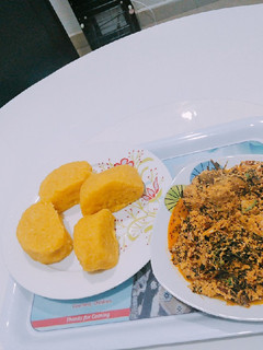 A picture of Egusi soup.