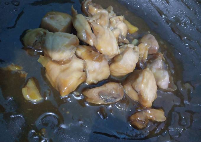 Cara bikin Ayam Saus Teriyaki Homemade