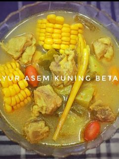 Foto resep Sayur Asem Kuning Betawi