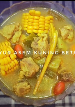 Foto resep Sayur Asem Kuning Betawi