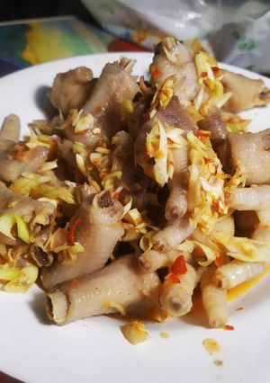 Hình của món Chân gà lắc sả ớt 🌶🌶🌶.
