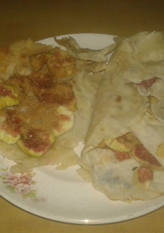 Una foto de Crepes con higos