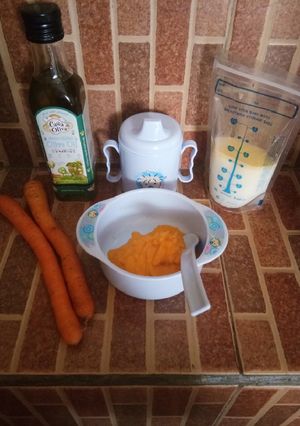 Foto resep MPASI (Puree Wortel)