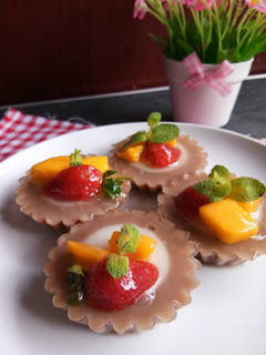 Foto resep Puding pie energen