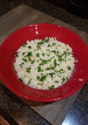 A picture of Healthy Cauliflower Rice.