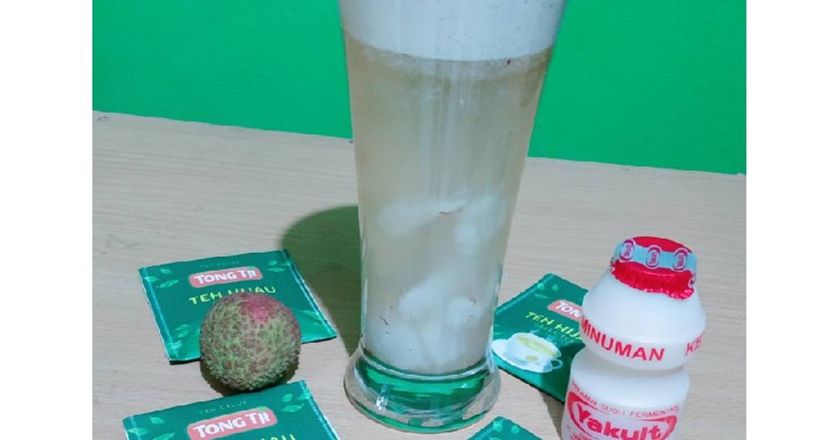 14 resep green tea yakult enak dan mudah Cookpad