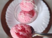 Una foto de helado italiano
