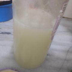 A picture of Frozen lemon juice 🍋🍋🍋.