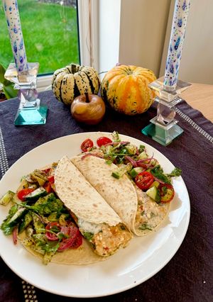 A picture of High Protein Turkey Sheetpan Kebabs.