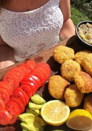 Una foto de Falafel