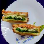 ট্রাই কালার্ড স্যান্ডউইচ(tricolour sandwich recipe in Bengali)