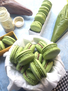 Foto resep Greentea macaron
