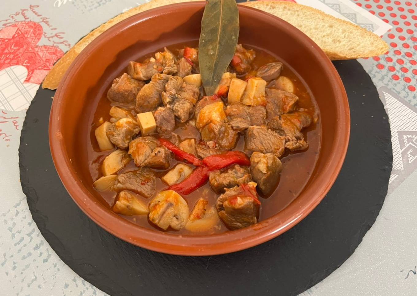 Caldereta manchega de cordero
