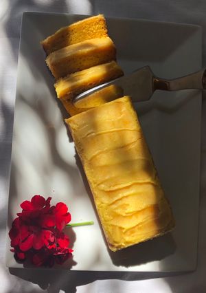 Una foto de Panqué de mandarina