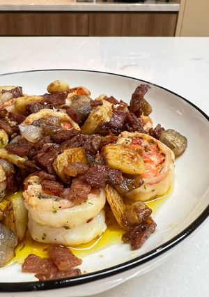 Foto resep Garlic Butter Prawn