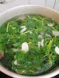 Sayur bening bayam