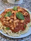 Spaghetti au thon