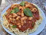 Spaghetti au thon