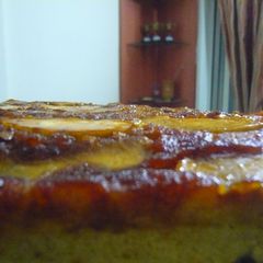 A picture of Apple Upside Down Cake.