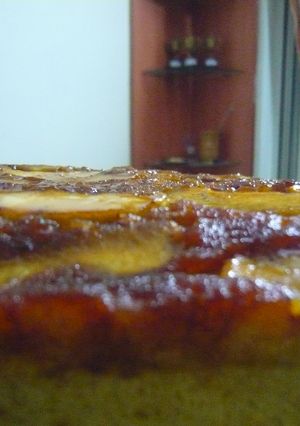 A picture of Apple Upside Down Cake.