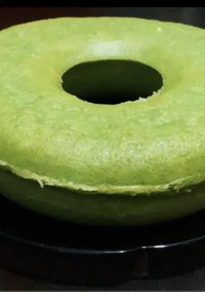 Foto resep Bolu pandan kukus simple takaran sdm