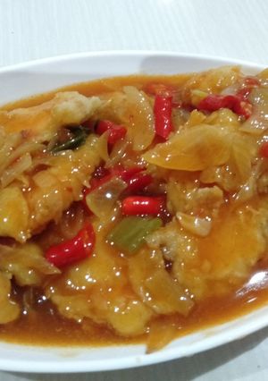 Foto resep Ayam Crispy Saus Padang
