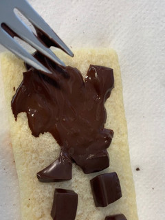 Una foto de Quita antojo de chocolate rápido al microondas