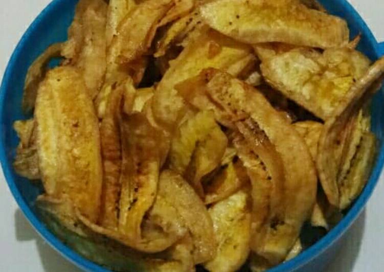 Keripik pisang gurih
