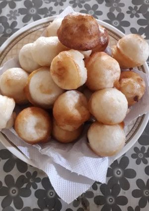A picture of Muttappam (rice dumplings).