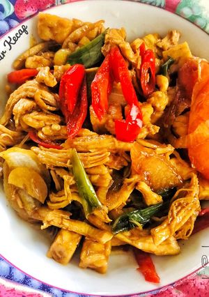 Foto resep Ayam Suwir Kecap