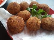 Una foto de falafel