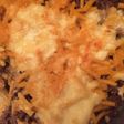 Macarrones con queso y carne al horno