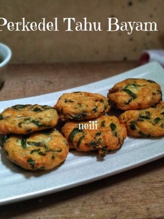 Foto resep Perkedel Tahu Bayam