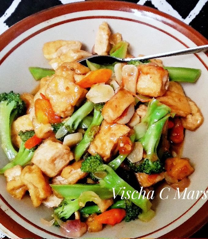 Foto resep Oseng Tahu Brokoli
