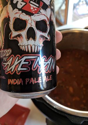 A picture of Waz The Axeman Chili.