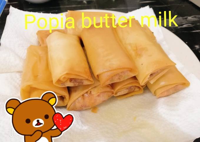 Popia butter milk