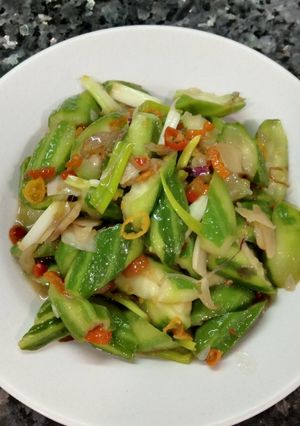 Foto resep Oseng oseng gambas/oyong