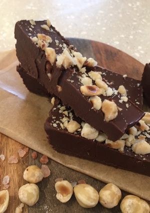 A picture of Nutty Chocolate Fudge.