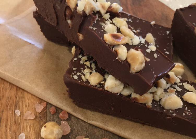 Steps to Prepare Speedy Nutty Chocolate Fudge