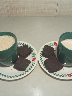 Una foto de Brownie de Cacao