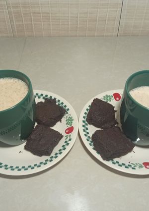 Una foto de Brownie de Cacao