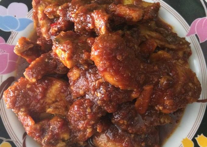 Ayam kecap pedas manis ala chef yudi