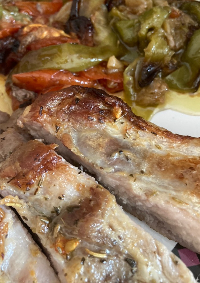Una foto de Costillas al horno
