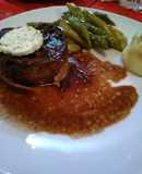 Filet Mignon with Red Wine and Shallots