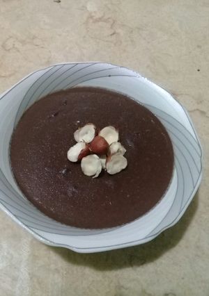 صورة لوصفة كاسترد كاكاو