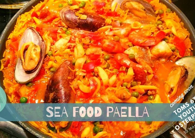 Paella 🥘 Seafood