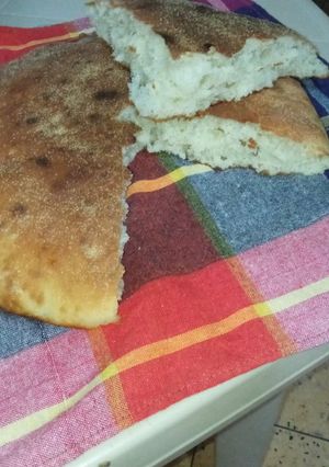 صورة لوصفة خبز الدار لأمي 🍞🍞