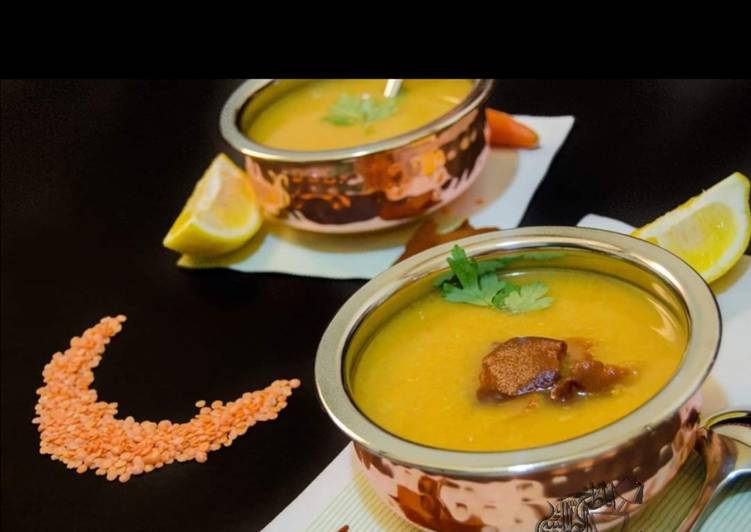 Recipes for Yellow lentil soup