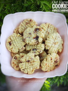 Foto resep Oat kurma cookies teflon cemilan anak