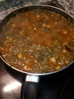 Foto principal de Espinacas con garbanzos